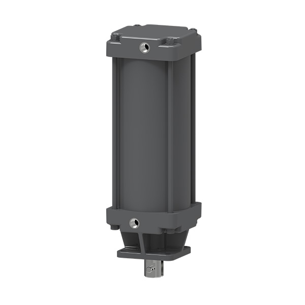Straight stroke series pneumatic actuators
