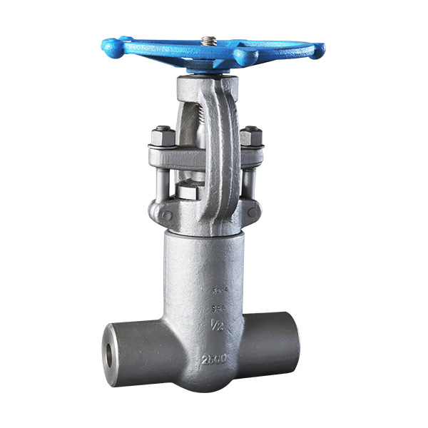 Forged steel self sealing butt welding gate valve
