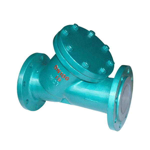 Fluorine-lined filter