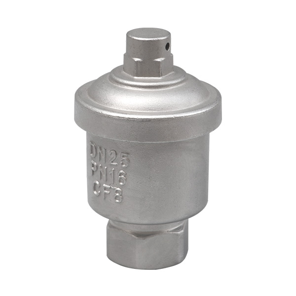 Screw exhaust valve