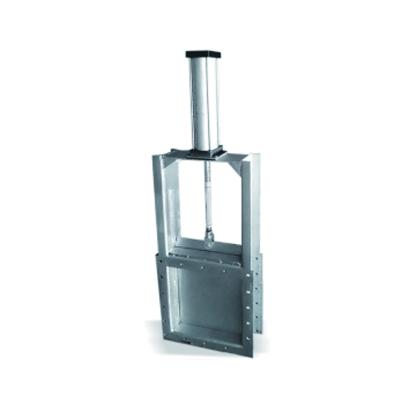 Pneumatic stainless steel gate